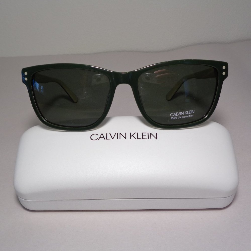Calvin Klein CK18508S Green Yellow New Sunglasses - Picture 2 of 15